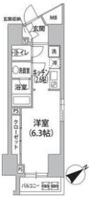 ロリエ銀座の間取り画像