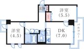 ライオンズマンション三宮磯上公園の間取り画像