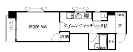 KBコート味酒の間取り画像