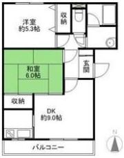 プラムマンションの間取り画像