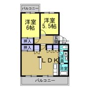 グランドール清水が丘の間取り画像