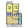 グランドール清水が丘の間取り画像