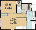 リーブルファイン今伊勢町 2号棟の間取り画像