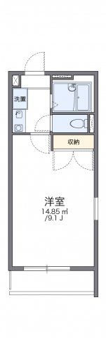 レオパレス湘南21の間取り画像