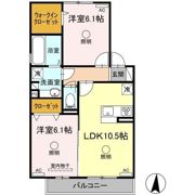 ウイングMH E棟の間取り画像
