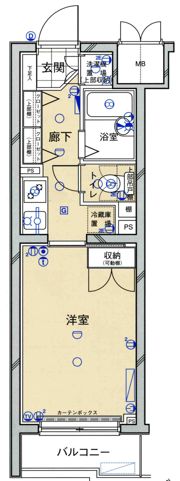 ルーブル上池台壱番館の間取り画像