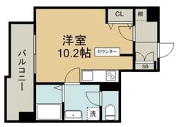 コネクト新水前寺の間取り画像