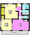 発地マンションの間取り画像