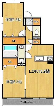 ステラ感田の間取り画像