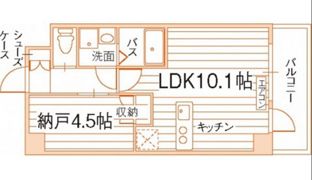 パティオ東古松の間取り画像