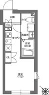 CARITAS不動前の間取り画像