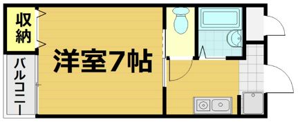 第48長栄レイク唐橋の間取り画像