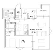 REGALESTセレブ千里丘の間取り画像