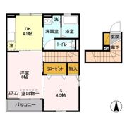 クリブの間取り画像