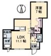 レジデンス広島駅東の間取り画像