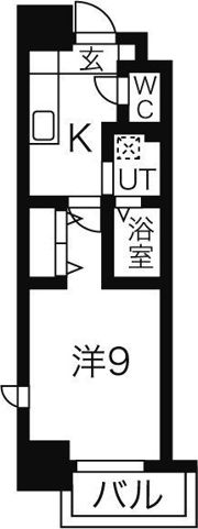 リシュドール鶴舞公園の間取り画像