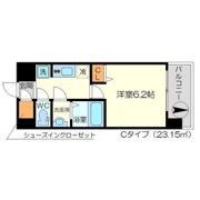 リッツ新大阪の間取り画像