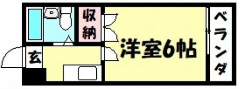 ロイヤル東雲の間取り画像