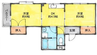 シャロン・ド・ビブレの間取り画像