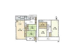 北山町3丁目戸建の間取り画像