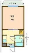 ビューラータカノの間取り画像