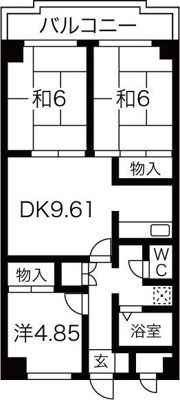 グランドメゾン浅田Iの間取り画像