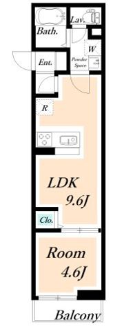 グラナーデ西瑞江の間取り画像