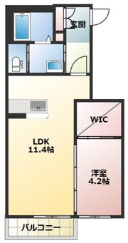 K-ブルーノⅢの間取り画像