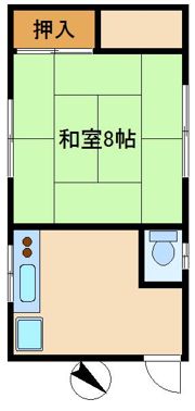第二エビス荘の間取り画像