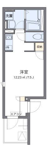 クレイノYUIの間取り画像