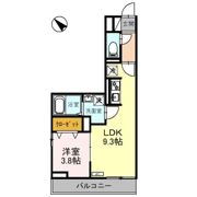 セレスティア白子 Ⅰの間取り画像