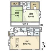高井戸西戸建の間取り画像