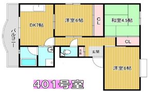 ダフゴ第1マンションの間取り画像