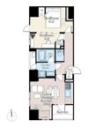 ザ・ライオンズフォーシア町屋の間取り画像