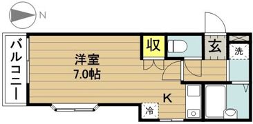 エザンス戸田の間取り画像