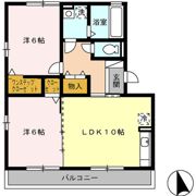 グランシャリオ前屋敷Aの間取り画像
