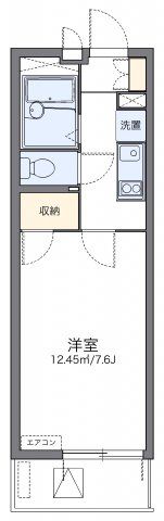 レオパレスエスペランサの間取り画像