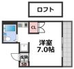 シティパレス21玉造の間取り画像