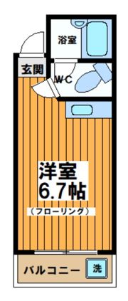 参宮橋五番館の間取り画像