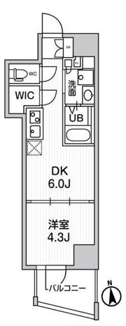 リテラス秋葉原イーストの間取り画像