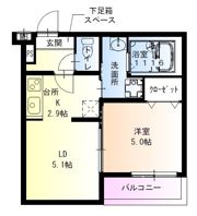 フジパレス上新庄駅北Ⅰ番館の間取り画像