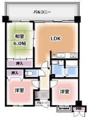 メゾン・パティオ住道の間取り画像