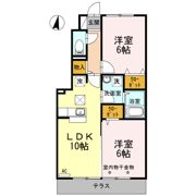フラッツ西新井の間取り画像