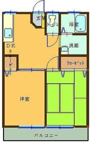 サンロイヤル/Aの間取り画像