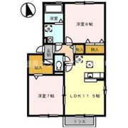 ヴェルデ A館の間取り画像