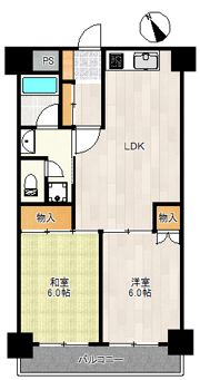 レクシア守口の間取り画像