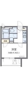 クレイノクレージュ柳原の間取り画像