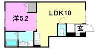 LUMIELE府中3の間取り画像