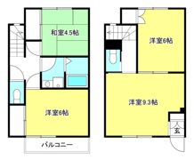 コートハウス小矢部の間取り画像