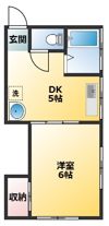 ベルメゾン菊地の間取り画像